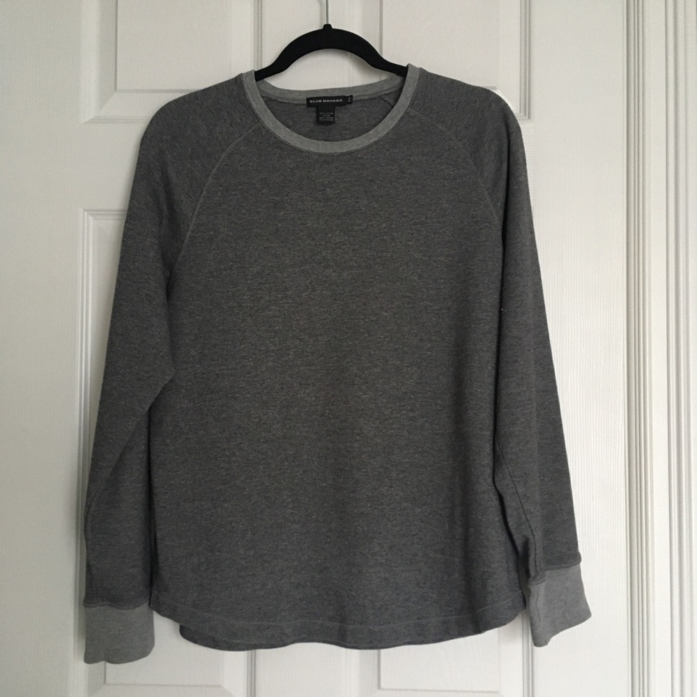Club Monaco medium  long sleeves  pullover sweater 100% cotton